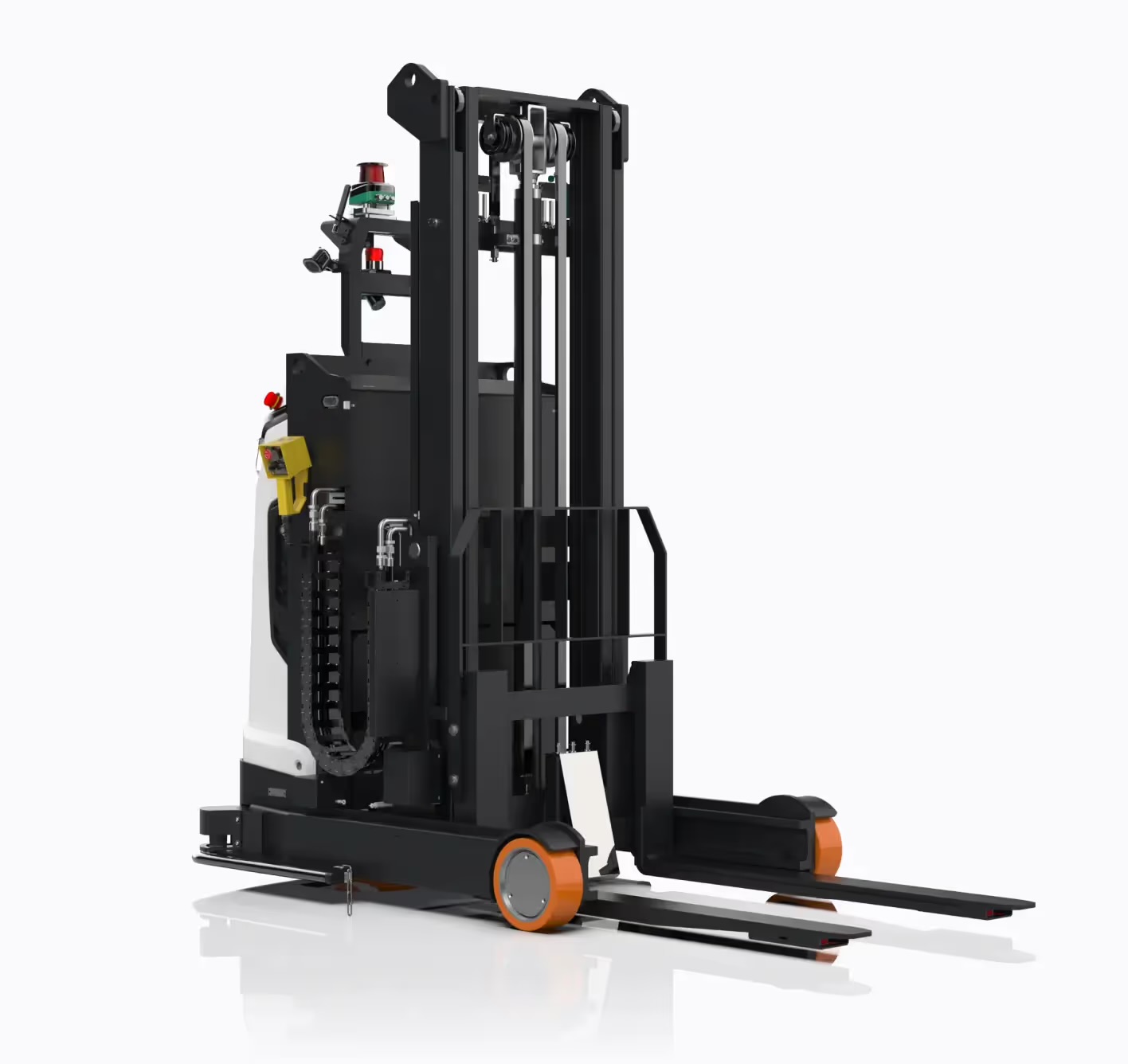 Formic autonomous reach-truck AMR for pallet handling