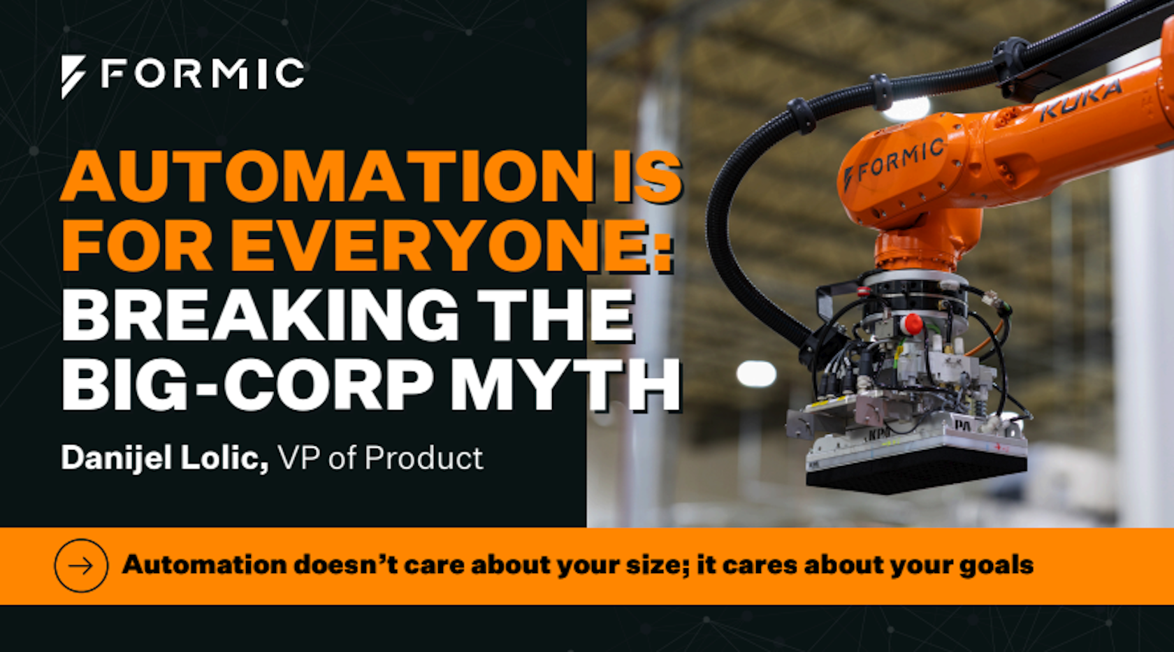 [ProFood World Webinar]: Automation Is for Everyone, Breaking the Big-Corp Myth